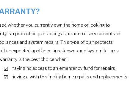 home warranty citrus